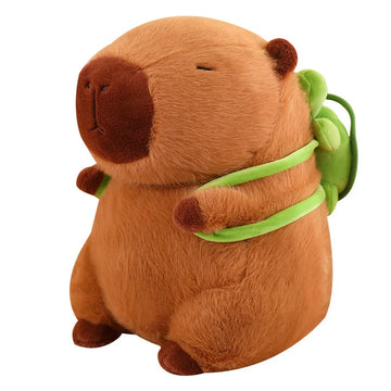 New 23cm Capybara Plush Toy - Cute and Fluffy Animal Stuffed Doll for Children Christmas Gifts